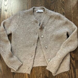 Zara Beige Women's Sweater